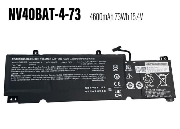 Batterie Clevo NV40BAT-4-73